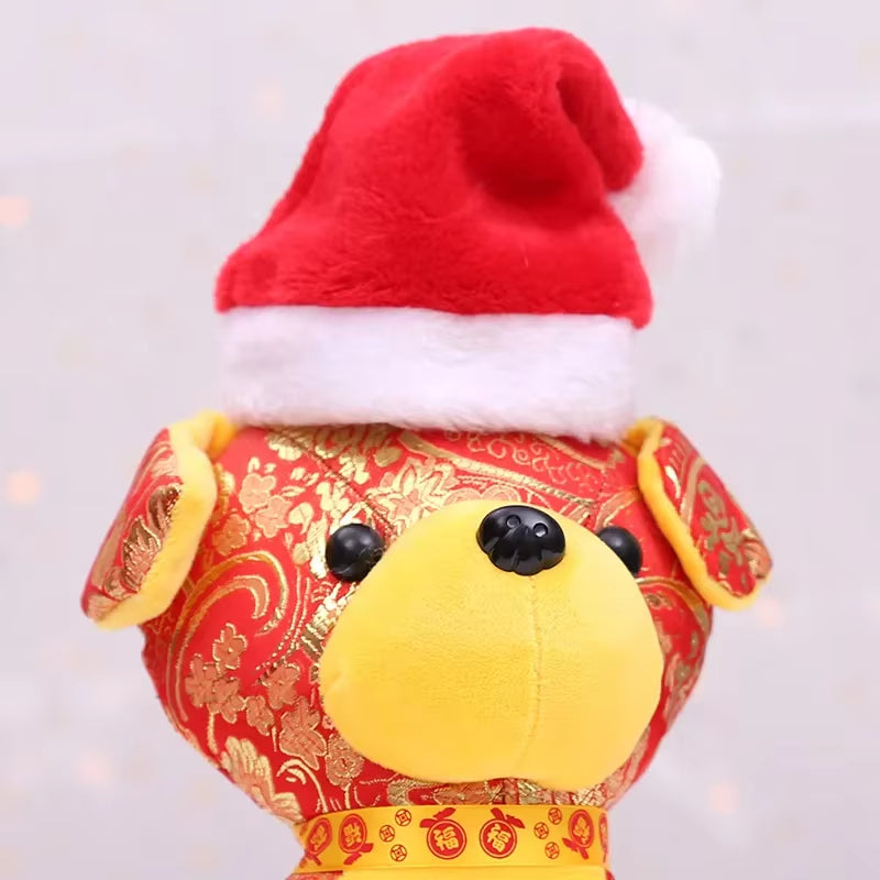 Christmas Pet Cat Dog Santa Hat Pet Costume Ornaments Christmas Party Pet Supplies Cosplay Hat Christmas Decoration