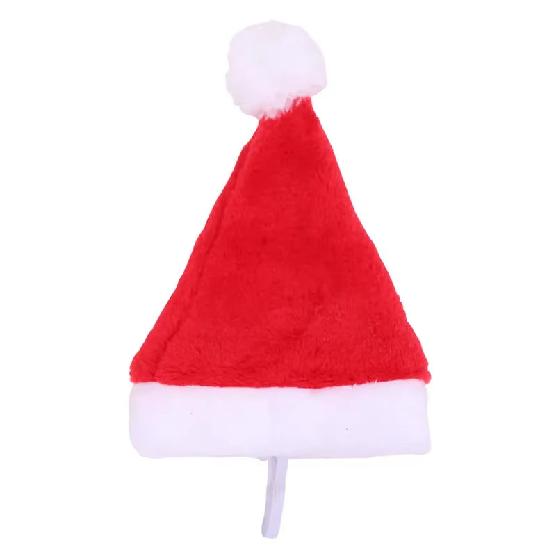 Christmas Pet Cat Dog Santa Hat Pet Costume Ornaments Christmas Party Pet Supplies Cosplay Hat Christmas Decoration