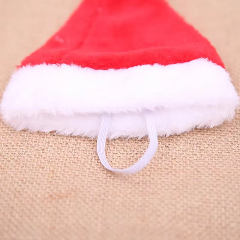 Christmas Pet Cat Dog Santa Hat Pet Costume Ornaments Christmas Party Pet Supplies Cosplay Hat Christmas Decoration